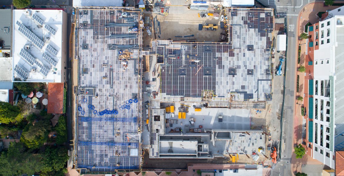 Central Coast Hotel San Luis Obispo Aerial Photography - Drone Photography Construction Process - Studio 101 West Photography