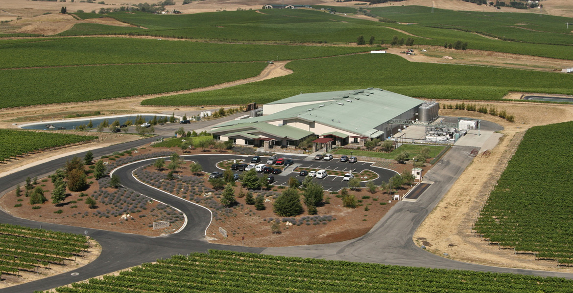 San Luis Obispo Tolosa Winery Aerial Photography - Studio 101 West Photography