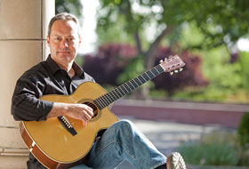 Paso Robles Outdoor Guitarist Portrait - Studio 101 West Photography